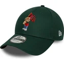 cappellino-curvo-verde-regolabile-9forty-seasonal-di-ac-milan-serie-a-di-new-era