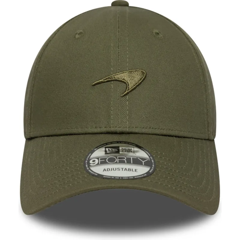 cappellino-con-visiera-curva-verde-regolabile-con-logo-verde-9forty-seasonal-di-mclaren-racing-formula-1-di-new-era