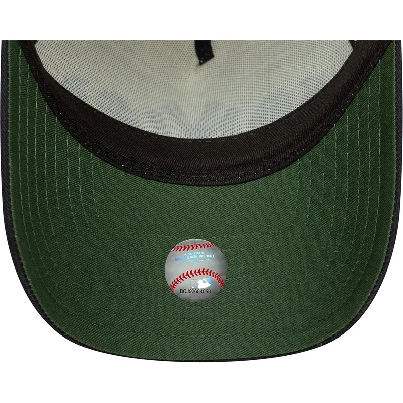 cappellino-curvo-beige-e-blu-marino-snapback-a-frame-paisley-di-new-york-yankees-mlb-di-new-era