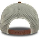 cappellino-trucker-marrone-a-frame-suede-oval-patch-di-new-era