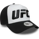 cappellino-curvo-bianco-e-nero-a-frame-core-di-ufc-ultimate-fighting-championship-di-new-era