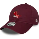 cappellino-curvo-granata-regolabile-da-donna-9twenty-phrase-spicy-di-new-era