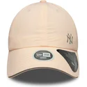 cappellino-curvo-rosa-regolabile-da-donna-open-back-flawless-dei-new-york-yankees-mlb-di-new-era