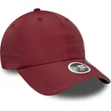 cappellino-curvo-granata-regolabile-da-donna-open-back-flawless-dei-new-york-yankees-mlb-di-new-era