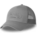 cappellino-trucker-grigio-log16-di-von-dutch