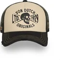 cappellino-trucker-beige-e-nero-crew28-di-von-dutch