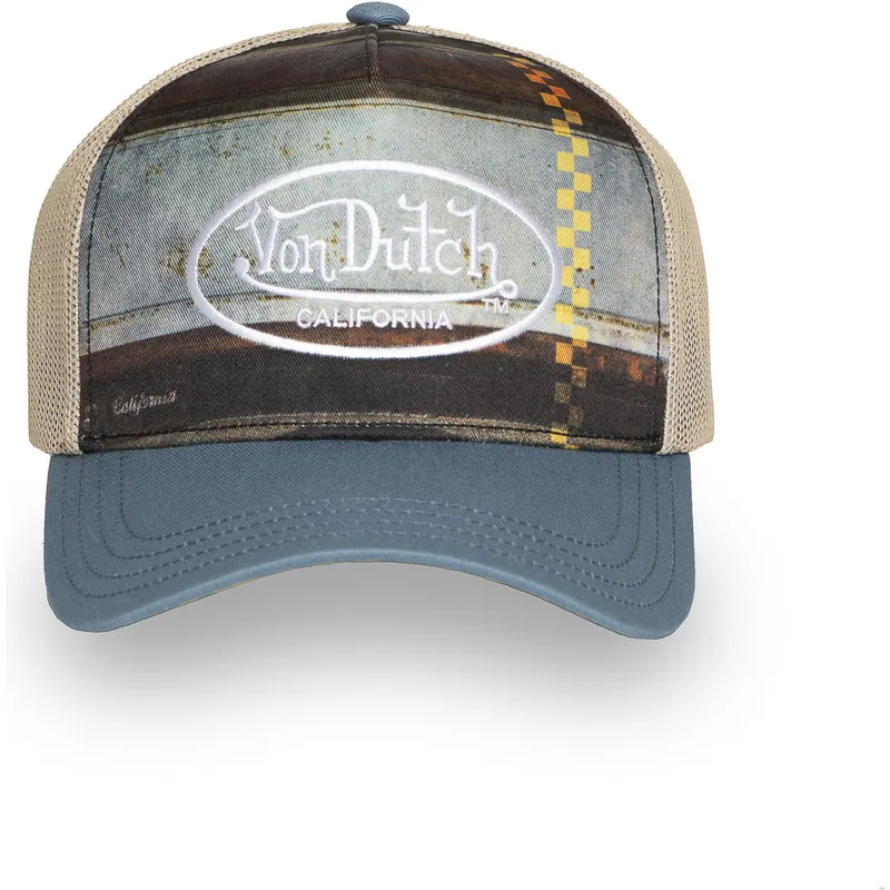 cappellino-trucker-blu-subl11-di-von-dutch