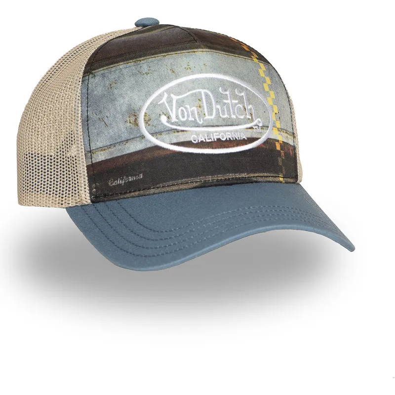 cappellino-trucker-blu-subl11-di-von-dutch