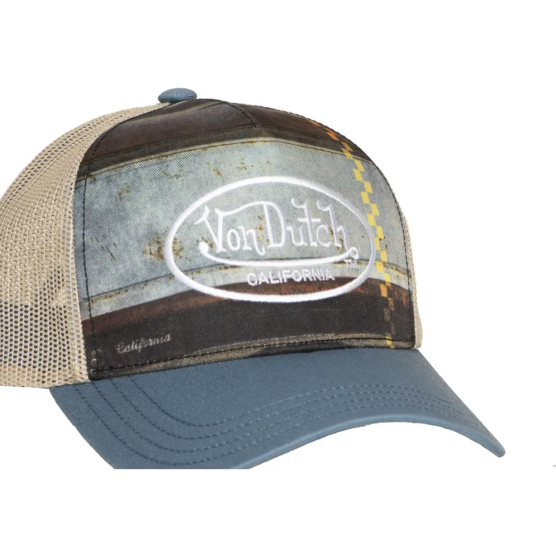cappellino-trucker-blu-subl11-di-von-dutch