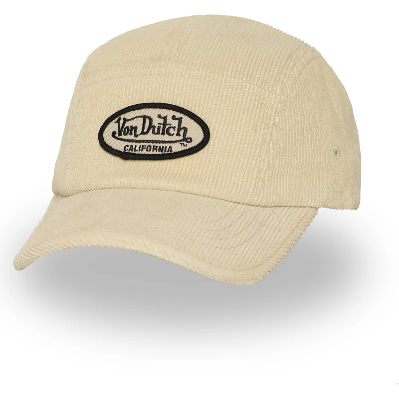 cappellino-visiera-curva-beige-regolabile-vel01-di-von-dutch cappellino-visiera-curva-beige-regolabile-vel01-di-von-dutch