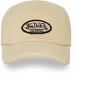 cappellino-visiera-curva-beige-regolabile-vel01-di-von-dutch