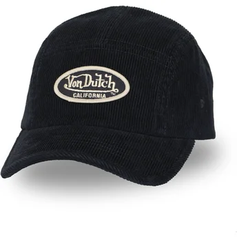 Cappellino curvo nero regolabile VEL02 di Von Dutch
