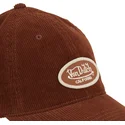 cappellino-marrone-regolabile-log06-di-von-dutch