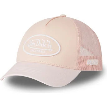 Cappello trucker rosa GLIT PI di Von Dutch