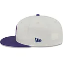 cappello-piatto-beige-e-viola-aderente-59fifty-clr-dvlp-di-boston-red-sox-mlb-di-new-era