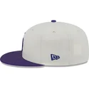 cappello-piatto-beige-e-viola-aderente-59fifty-clr-dvlp-dei-los-angeles-dodgers-mlb-di-new-era