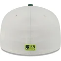 cappellino-piatto-beige-e-verde-aderente-59fifty-clr-dvlp-dei-new-york-yankees-mlb-di-new-era