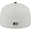 cappello-piatto-beige-e-nero-regolabile-59fifty-clr-dvlp-dei-new-york-yankees-mlb-di-new-era