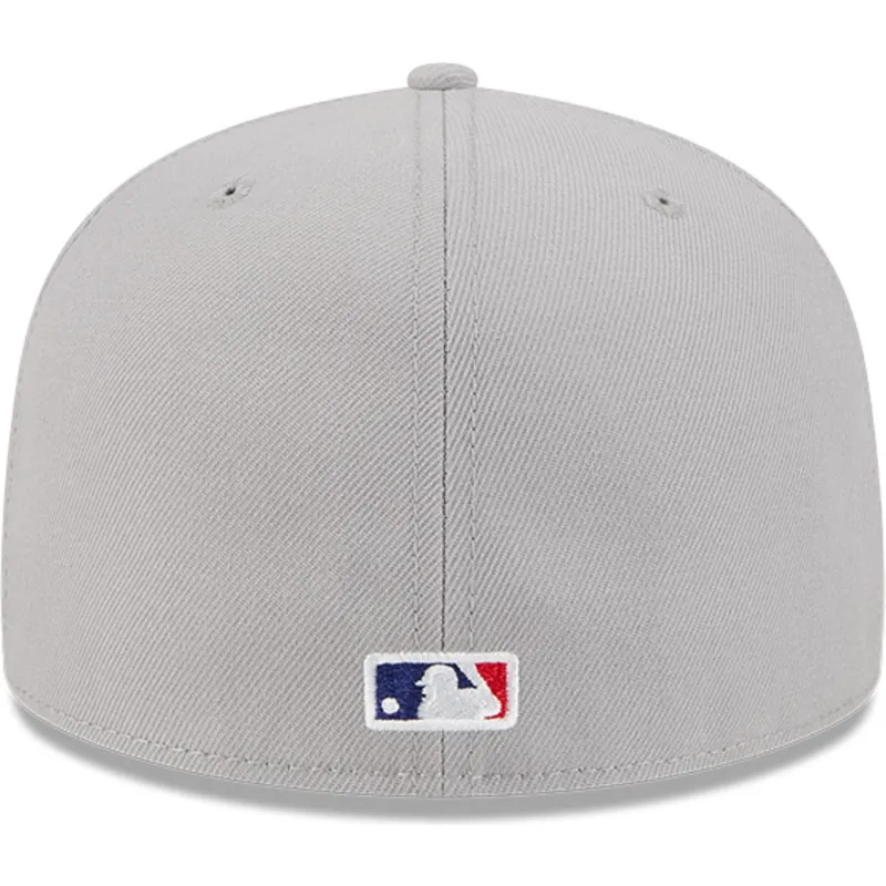 cappello-piatto-grigio-chiuso-59fifty-cracked-dei-los-angeles-dodgers-mlb-di-new-era