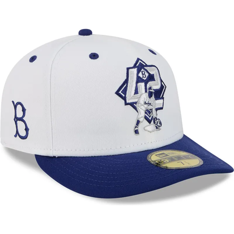 cappellino-curvo-bianco-e-blu-aderente-59fifty-player-jackie-robinson-dei-brooklyn-dodgers-mlb-di-new-era