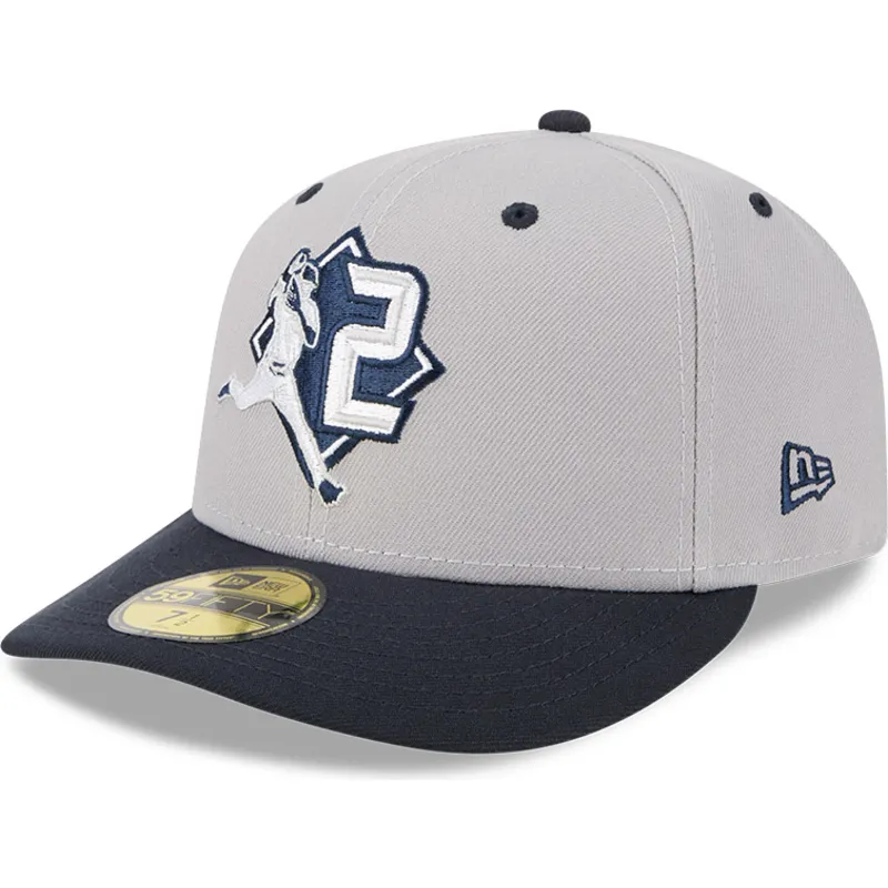 cappellino-curvo-grigio-e-blu-navy-aderente-59fifty-player-derek-jeter-dei-new-york-yankees-mlb-di-new-era