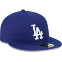 cappello-piatto-blu-chiuso-59fifty-retro-crown-a-frame-easy-dei-los-angeles-dodgers-mlb-di-new-era