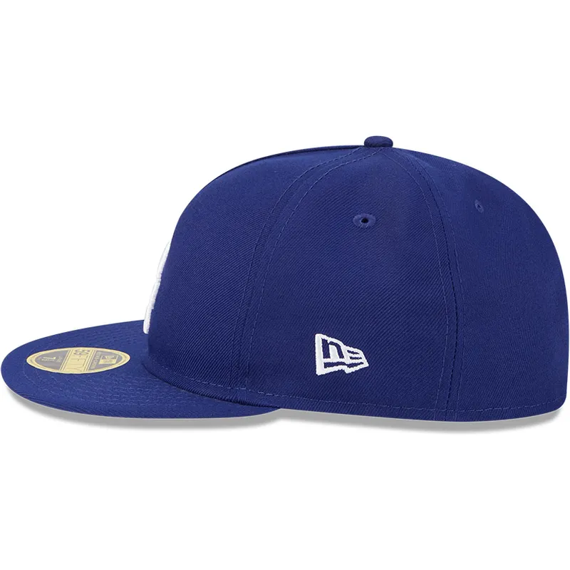 cappello-piatto-blu-chiuso-59fifty-retro-crown-a-frame-easy-dei-los-angeles-dodgers-mlb-di-new-era