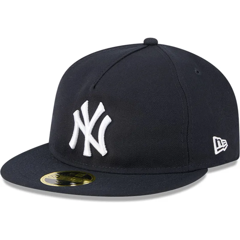 cappello-piatto-blu-navy-chiuso-59fifty-retro-crown-a-frame-easy-dei-new-york-yankees-mlb-di-new-era