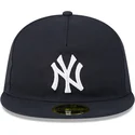 cappello-piatto-blu-navy-aderente-59fifty-retro-crown-a-frame-easy-dei-new-york-yankees-mlb-di-new-era