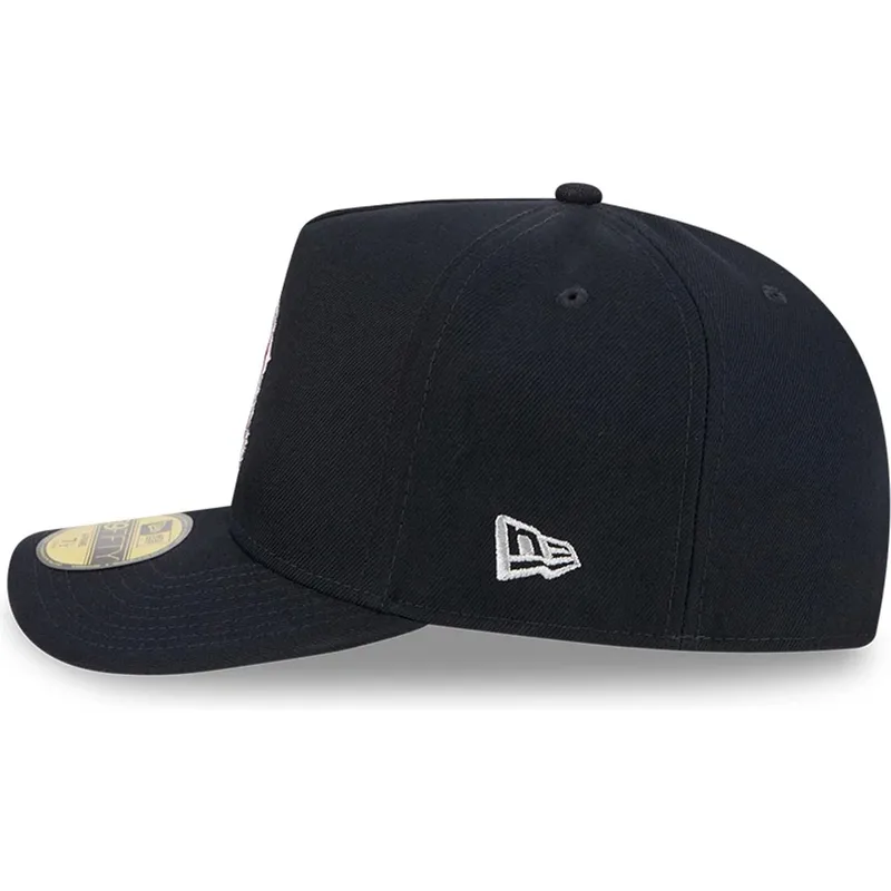 cappellino-curvo-blu-navy-chiuso-59fifty-a-frame-wired-di-boston-red-sox-mlb-di-new-era