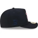 cappellino-curvo-blu-navy-chiuso-59fifty-a-frame-wired-di-boston-red-sox-mlb-di-new-era