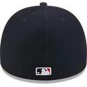 cappellino-curvo-blu-navy-chiuso-59fifty-a-frame-wired-di-boston-red-sox-mlb-di-new-era