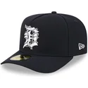 cappellino-curvo-blu-marino-chiuso-59fifty-a-frame-wired-di-detroit-tigers-mlb-di-new-era