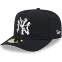cappellino-curvo-blu-navy-chiuso-59fifty-a-frame-wired-dei-new-york-yankees-mlb-di-new-era