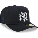 cappello-curvo-blu-navy-regolabile-59fifty-a-frame-wired-dei-new-york-yankees-mlb-di-new-era
