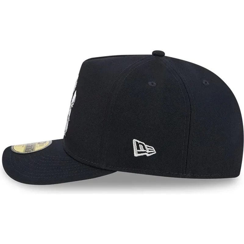 cappellino-curvo-blu-navy-chiuso-59fifty-a-frame-wired-dei-new-york-yankees-mlb-di-new-era