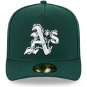 cappellino-curvo-verde-chiuso-59fifty-a-frame-wired-di-oakland-athletics-mlb-di-new-era