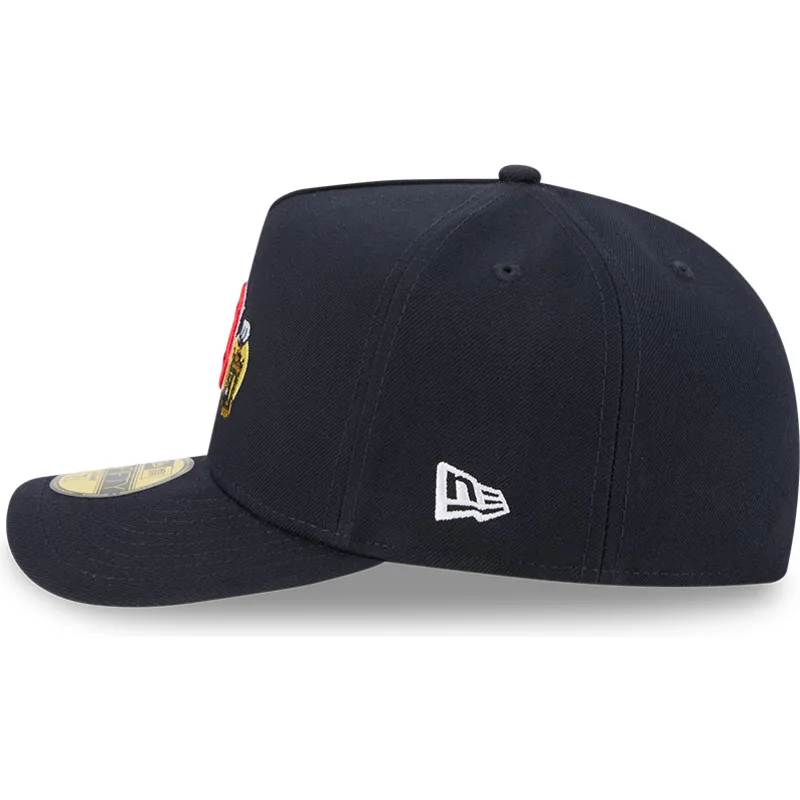 cappellino-curvo-blu-marino-chiuso-59fifty-a-frame-cartoon-di-boston-red-sox-mlb-di-new-era