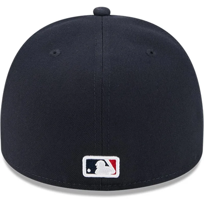 cappellino-curvo-blu-marino-chiuso-59fifty-a-frame-cartoon-di-boston-red-sox-mlb-di-new-era