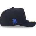 cappellino-curvo-blu-navy-regolabile-59fifty-a-frame-cartoon-dei-detroit-tigers-mlb-di-new-era