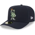cappellino-curvo-blu-navy-chiuso-59fifty-a-frame-cartoon-dei-new-york-yankees-mlb-di-new-era