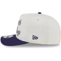 cappellino-curvo-beige-e-viola-snapback-9fifty-a-frame-chainstitch-dei-toronto-maple-leafs-nhl-di-new-era