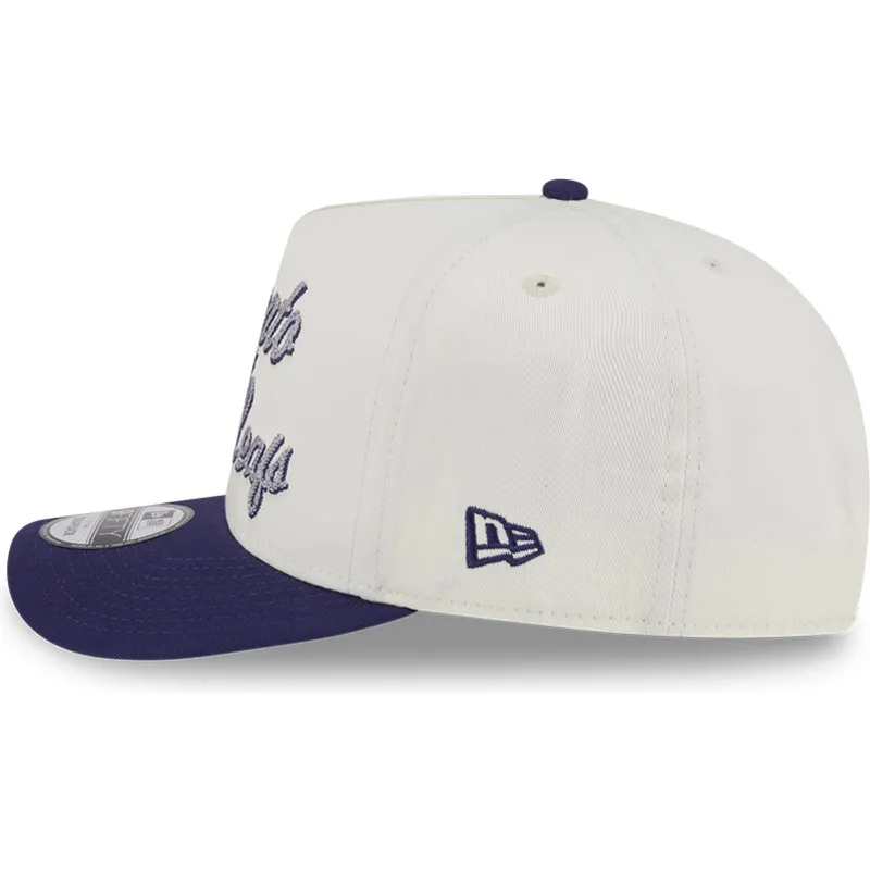 cappellino-curvo-beige-e-viola-snapback-9fifty-a-frame-chainstitch-di-toronto-maple-leafs-nhl-di-new-era