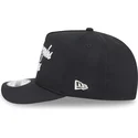 cappellino-nero-snapback-curva-9fifty-a-frame-chainstitch-dei-los-angeles-kings-nhl-di-new-era