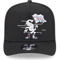 cappellino-nero-snapback-9fifty-a-frame-cartoon-dei-chicago-white-sox-mlb-di-new-era