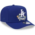 cappellino-curvo-blu-snapback-9fifty-a-frame-cartoon-dei-los-angeles-dodgers-mlb-di-new-era