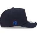 cappellino-curvo-blu-marino-snapback-9fifty-a-frame-cartoon-di-new-york-yankees-mlb-di-new-era