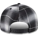 cappello-nero-snapback-9fifty-retro-crown-plaid-degli-oakland-athletics-mlb-di-new-era