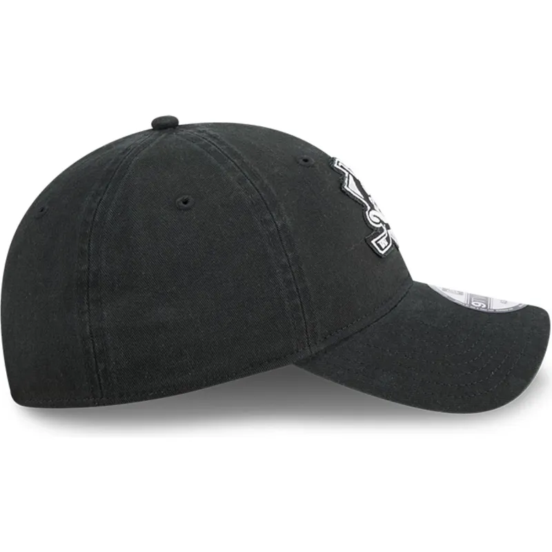 cappellino-curvo-nero-regolabile-9twenty-stamp-di-anaheim-ducks-nhl-di-new-era