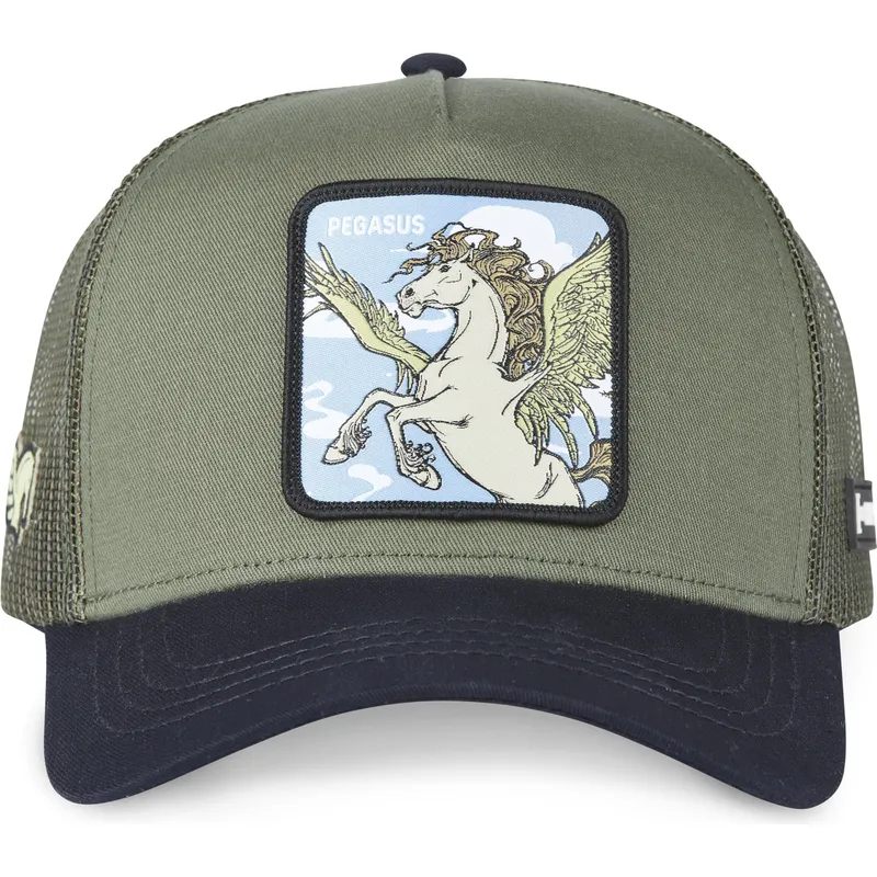 cappelli-curva-verde-snapback-pegasus-beasts-di-capslab